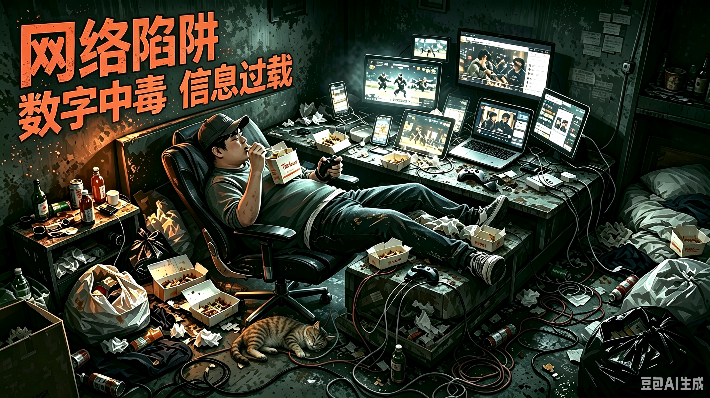 数字排毒主视觉